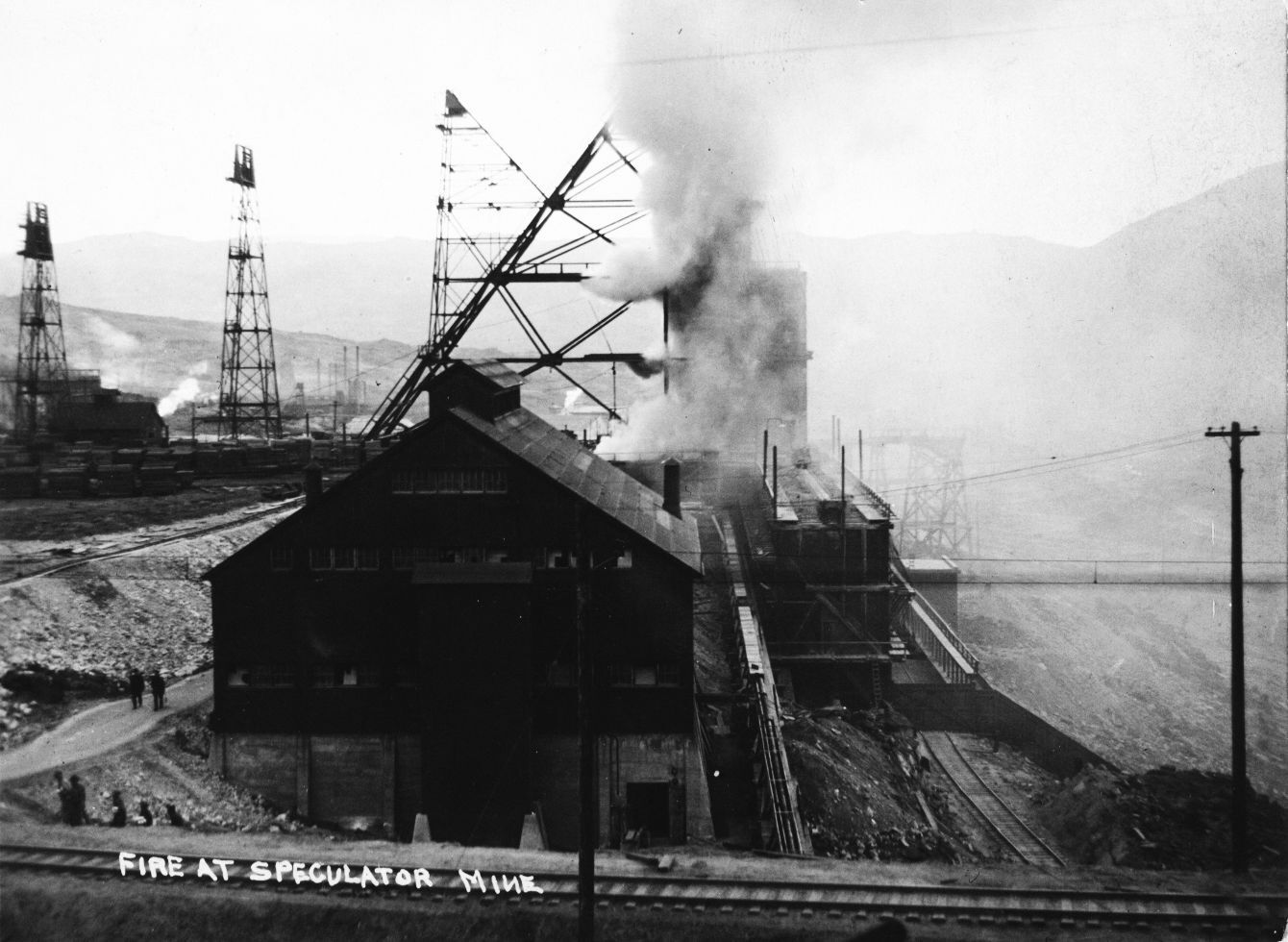 Mine fire June 8, 1917